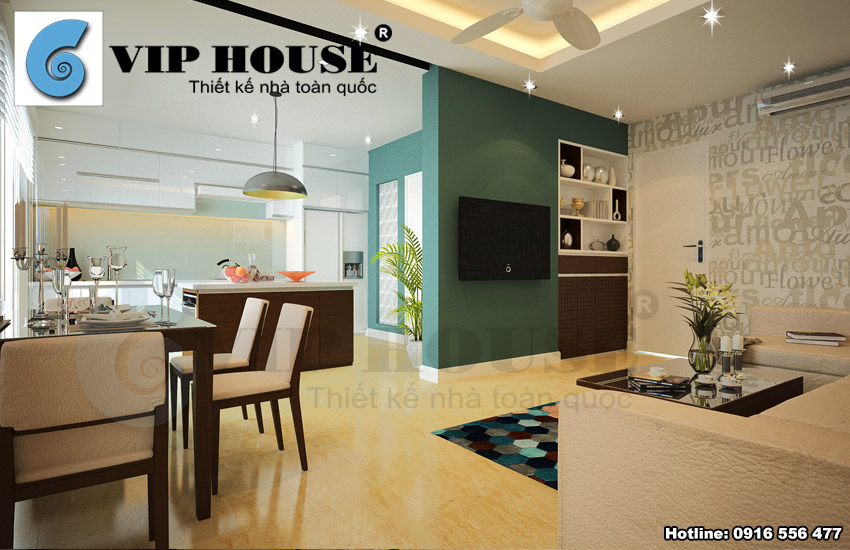 Thiết kế nội thất chung cư đường Hoàng Đạo Thúy, Hà Nội